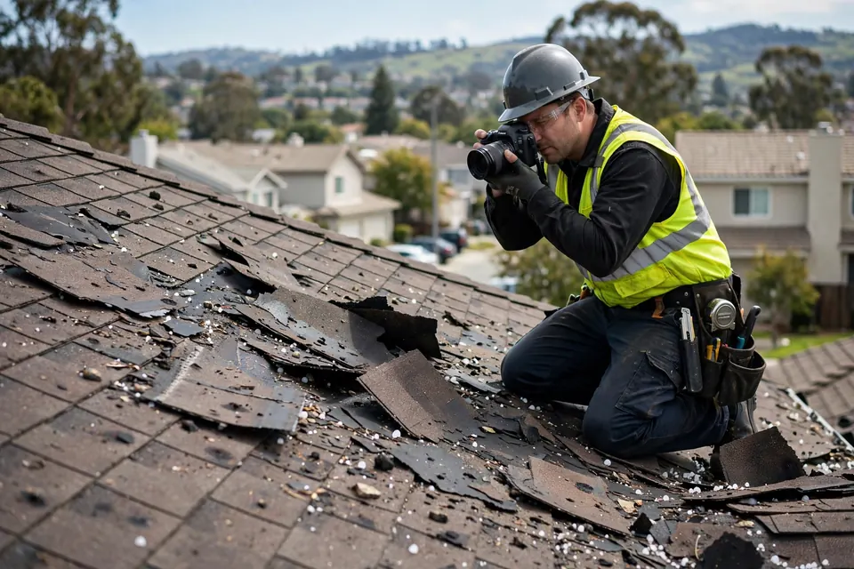 Guía de techado: Reclamos de seguro para techos en San Bruno: cómo funciona la cobertura, San Bruno, CA