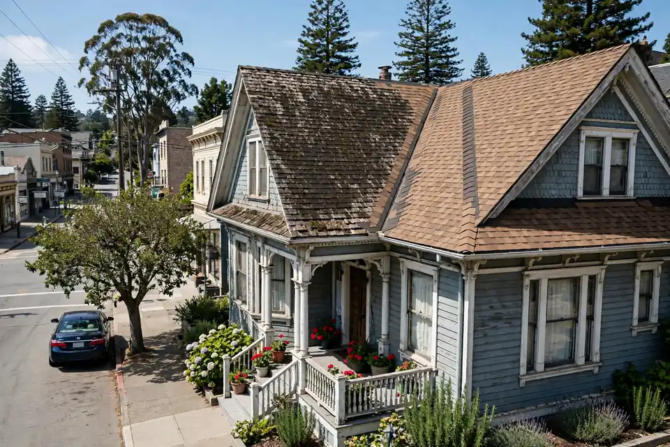 Remoción total y reemplazo de la cubierta en una casa en Mills Park, San Bruno, CA