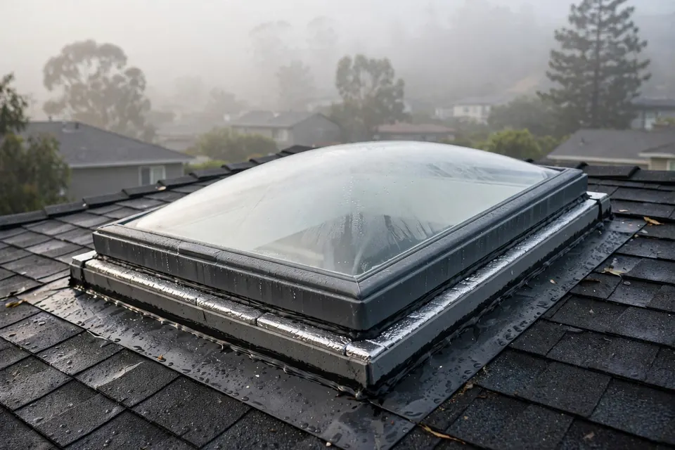 Mejora de la ventilación del techo en una casa en Portola Highlands, San Bruno, CA